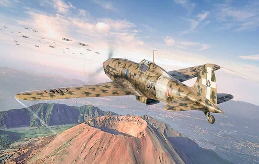Maquette chasseur militaire : Macchi MC.202 Folgore 1/48 - Italeri 2840 02840