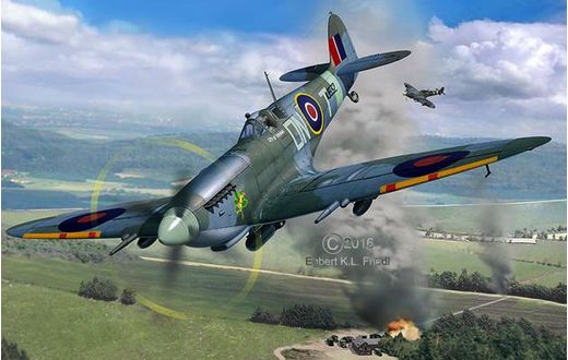 Maquette avion : Spitfire Mk.IXC - 1:32 - Revell 03927