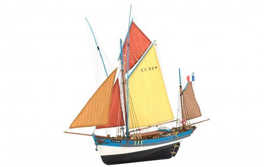 Maquette voilier Marie Jeanne 1/50 - Artesania Latina 22175