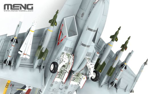 Maquette militaire : Boeing F/A-18F Super Hornet Bounty Hunters 1/48 - Meng LS-016