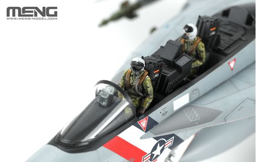 Maquette militaire : Boeing F/A-18F Super Hornet Bounty Hunters 1/48 - Meng LS-016