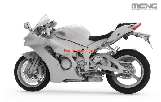 Maquette en plastique de la moto japonaise Kawasaki Ninja ZX-10R