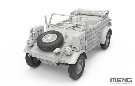 Maquette véhicule allemand : Pkw.K1 Type 82 Kubelwagen Nord africa 1/35 - Meng VS-015