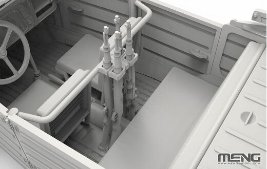 Maquette véhicule allemand : Pkw.K1 Type 82 Kubelwagen Nord africa 1/35 - Meng VS-015