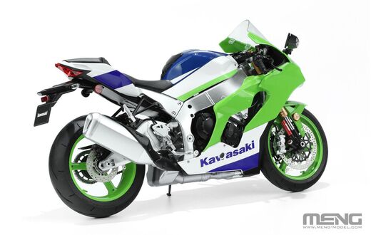 Maquette 1/9 Kawasaki Ninja ZX-10R pré-peinte - MENG MT007s