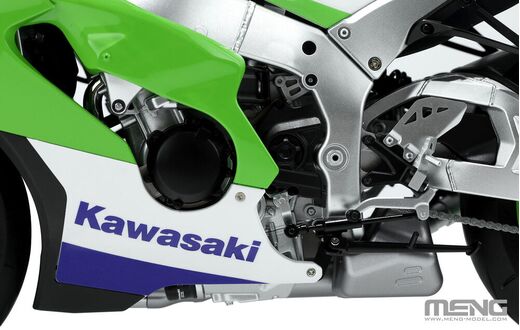 Maquette 1/9 Kawasaki Ninja ZX-10R pré-peinte - MENG MT007s