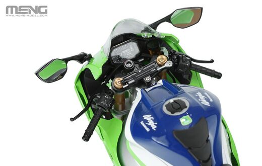 Maquette 1/9 Kawasaki Ninja ZX-10R pré-peinte - MENG MT007s