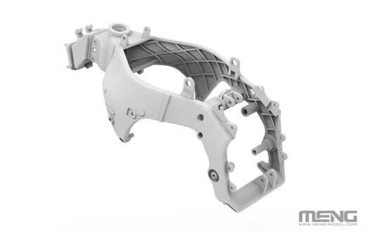 Maquette moto : Kawasaki ZX-10RR pré-peinte 1/9 - MENG MT008S