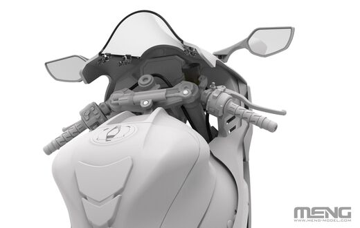 Maquette moto : Kawasaki ZX-10RR pré-peinte 1/9 - MENG MT008S
