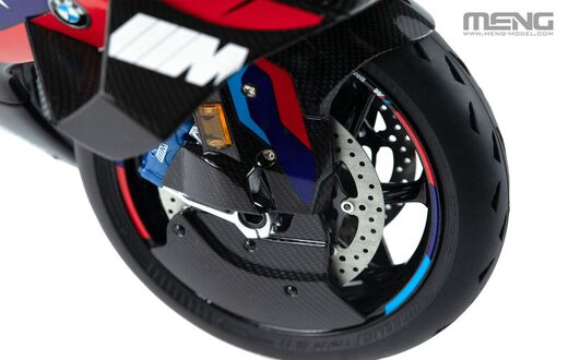 Maquette moto : BMW M 1000 RR 1/9 pré-peinte - Meng MT009S