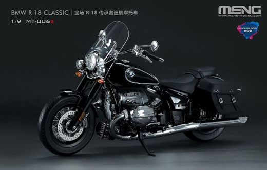 Maquette moto BMW R18 Classic 1/9 (Pre colored edition) - Meng MT006s
