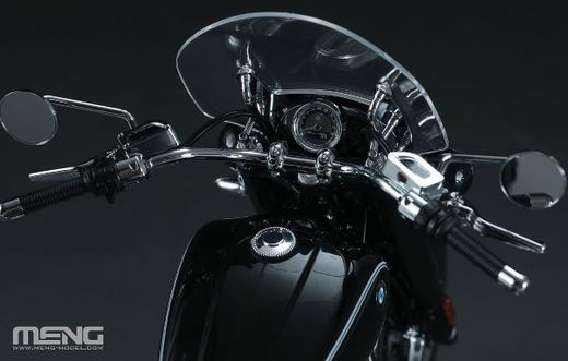 Maquette moto BMW R18 Classic 1/9 (Pre colored edition) - Meng MT006s
