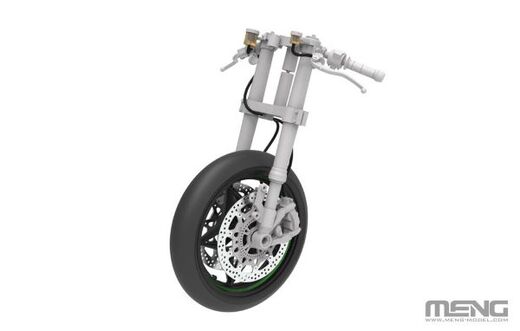 Maquette moto : Kawasaki Ninja H2R 2018 au 1/9 non peinte - Meng MT-011
