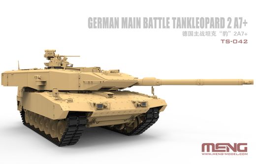 Maquette de tank : Tank Leopard 2 A7+ - 1:35 - MENG TS042