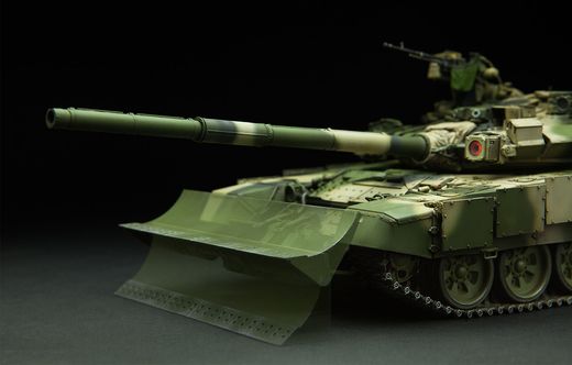 Maquette char de combat russe principal : T-90 avec Tank Dozer TBS-86 - 1/35 - Meng TS014