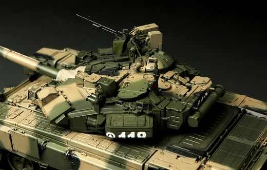 Maquette de tank : Char russe T-90A 1/35 - Meng TS006