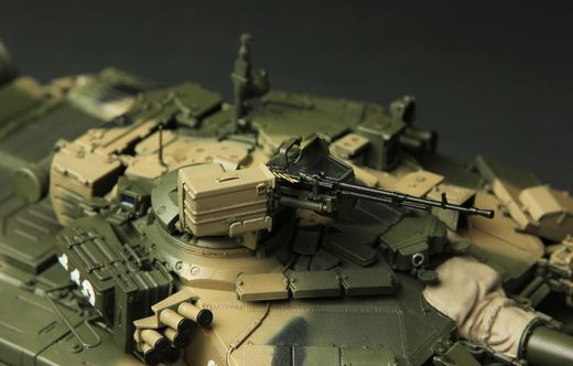 Maquette de tank : Char russe T-90A 1/35 - Meng TS006