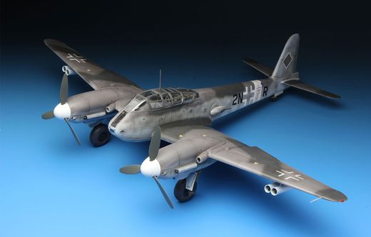 Maquette avion militaire : Messerschmitt Me410A-1 High Speed Bomber 1/48 - Meng LS-003