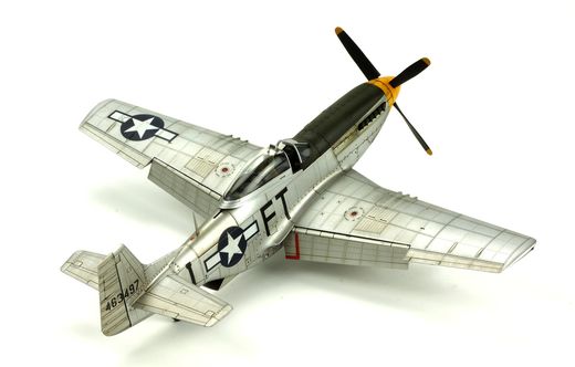 Maquette militaire : North American P-51D Mustang 1/48 - Meng LS-009