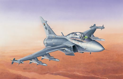 Maquette d'avion militaire : JAS-39D Gripen Biplace 1/48 - Italeri 2664