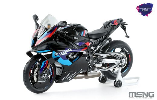 Maquette moto : BMW M 1000 RR 1/9 pré-peinte - Meng MT009S
