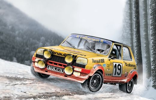 Maquette voiture : Renault R5 Rally - 1:24 - Italeri 03652