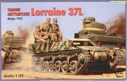 Maquette véhicule militaire - Chenillette blindée "Lorraine" 37L Armée Allemande 1941 - 1/35 - RPM 35014