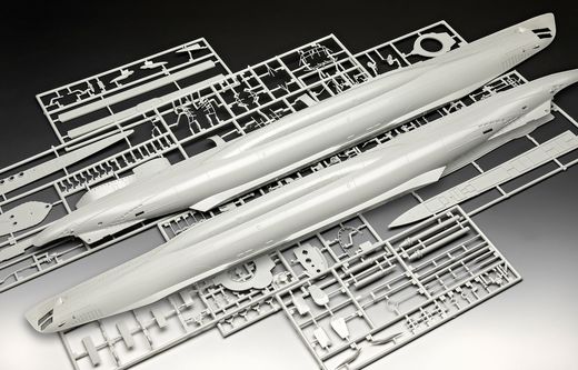 Maquette hélicoptère militaire : Sous-Marin Allemand Type Vii C/41 - 1/72 - Revell 5163 05163