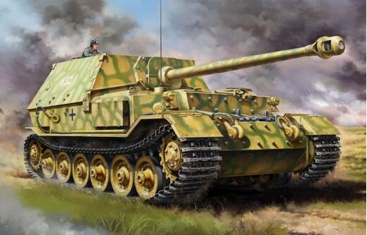 Maquette militaire : German Sd.Kfz.184 Ferdinand au 1/16 - Trumpeter 00964  964