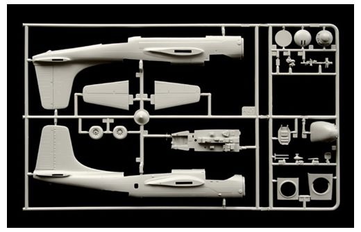 Maquette d'avion militaire : A-26B Invader 1/72 - Italeri 1274