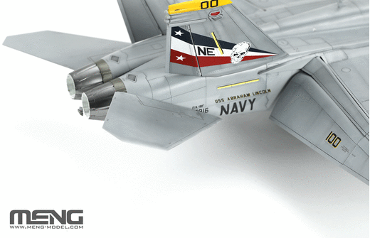 Maquette militaire : Boeing F/A-18F Super Hornet Bounty Hunters 1/48 - Meng LS-016