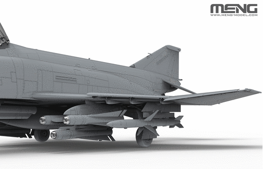 Maquette militaire : McDonnell Douglas F-4G Phantom II Wild Weasel 1/48 - Meng LS-015