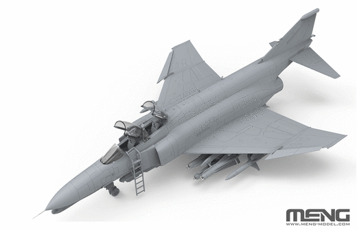 Maquette militaire : McDonnell Douglas F-4G Phantom II Wild Weasel 1/48 - Meng LS-015