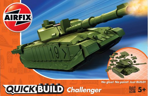 Quick Build - Maquette de tank : Challenger Tank - Airfix J6022