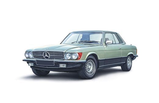 Maquette voiture : Mercedes Benz 500 SLC 1/24 - Italeri 3633
