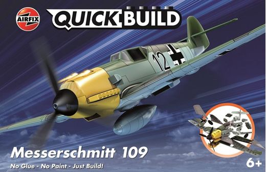 Messerschmitt Bf109e - Airfix J6001 - Quick Build - Maquette avion militaire :