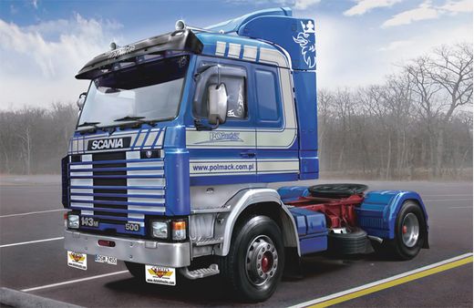 Maquette camion : Scania 143M Topline 4x2 - 1:24 - Italeri 03910