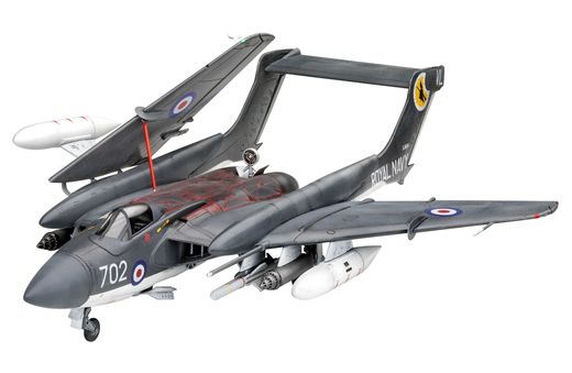 Maquette avion : Model Set Sea Vixen Faw 2 - 1:72 - Revell 63866