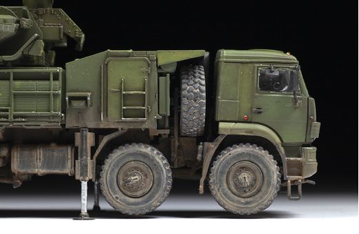 Maquette camion militaire : SA‐22 Pantsir S1 1/72 - Zvezda 5069