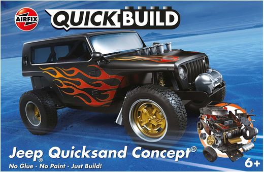 Maquette voiture : QUICKBUILD Jeep 'Quicksand' Concept - Airfix J6038