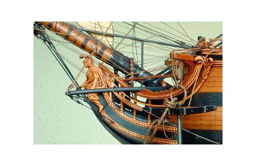 Coffret de modélisme de voilier : Starter Kit Le Glorieux 1/150 - Heller 58889