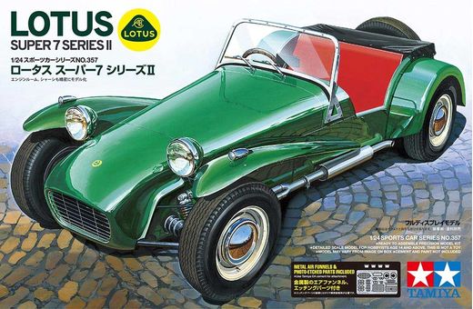 Maquette de voiture de sport : Lotus Super 7 Series II - 1/24 - Tamiya 24357