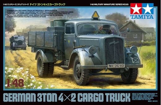 Maquette véhicule militaire : Camion Allemand 3 tonnes  - 1/48- Tamiya 32585