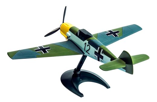 Quick Build - Maquette avion militaire : Messerschmitt Bf109e - Airfix J6001