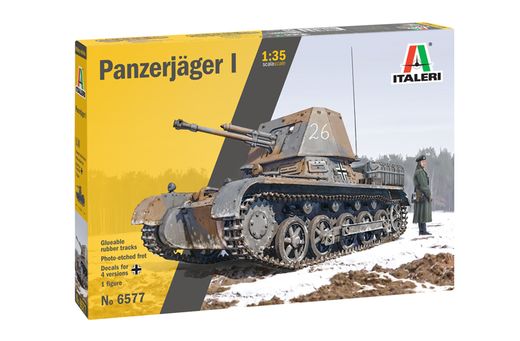 Maquette militaire : Panzerjäger I - 1/35 - Italeri 6577 06577