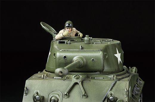 Maquette char d'assaut : M4A3E8 Sherman easy - 1/48 - Tamiya 32595