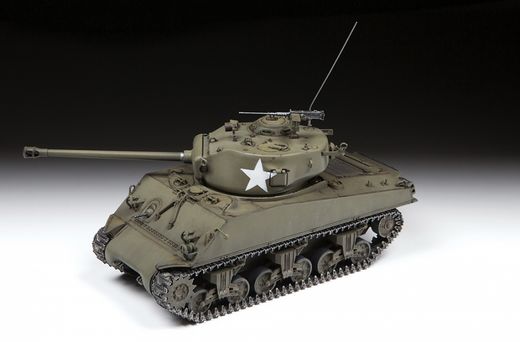 Maquette militaire : M4A3(76) Sherman - 1/35 - Zvezda 3676 03676