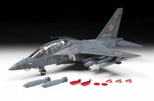 Maquette d'avion militaire : Yakovlev Yak‐130 Bomber - 1/48 - Zvezda 4818 04818