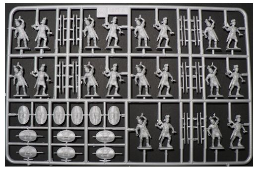 Figurines de soldats antiques : Infanterie romaine 1/72 - Italeri 06021