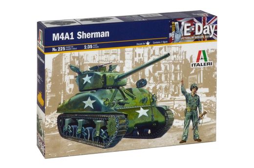 Maquette militaire : M4 A1 Sherman - 1:35 - Italeri 00225